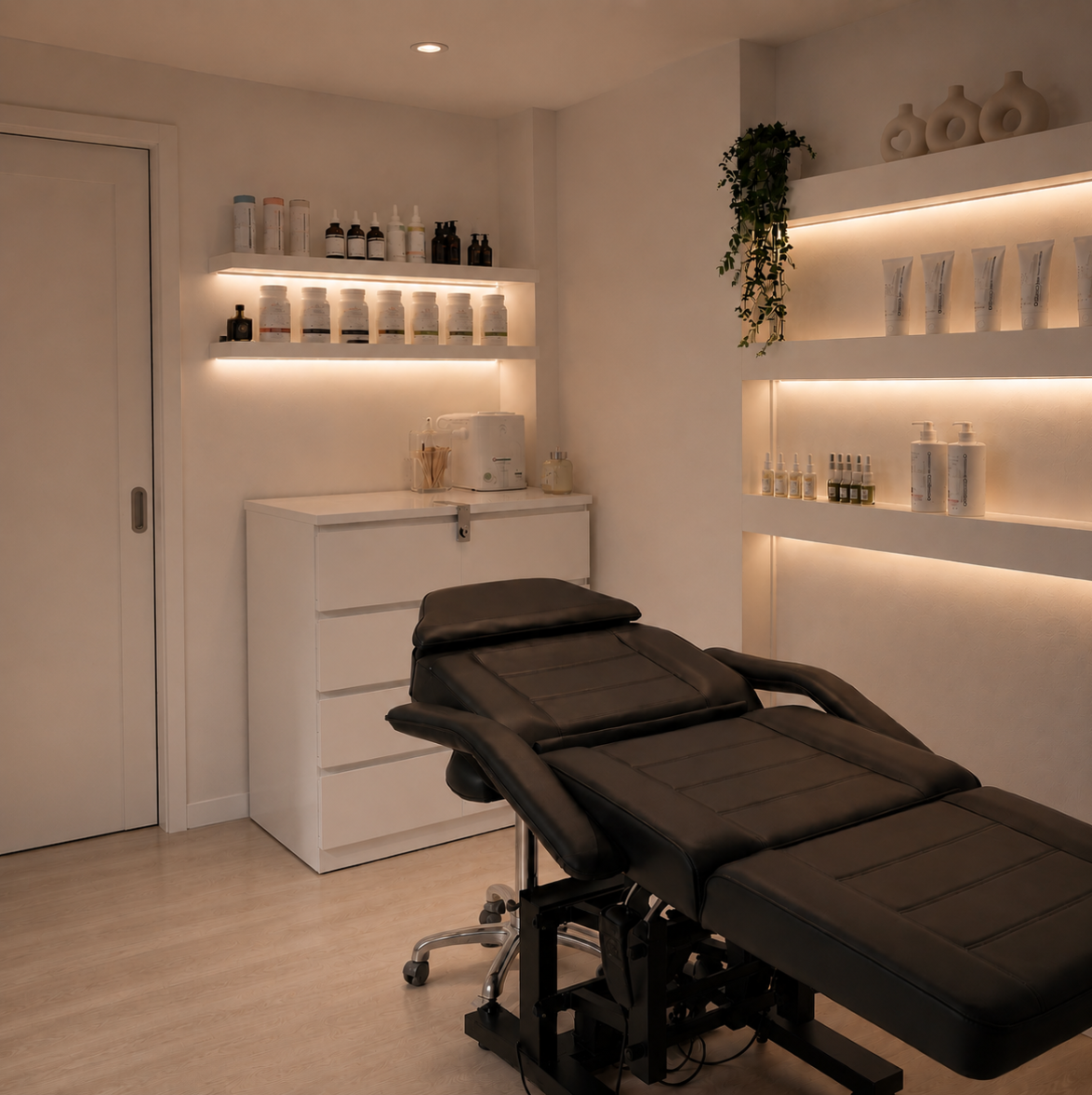 Treatment room at Beaute Haven Sydney